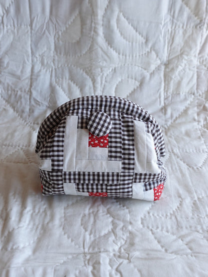 【HOUSE QUILT】 / NUUME BAG＜CROSS SQUARE＞　※受注生産アイテムとなります。