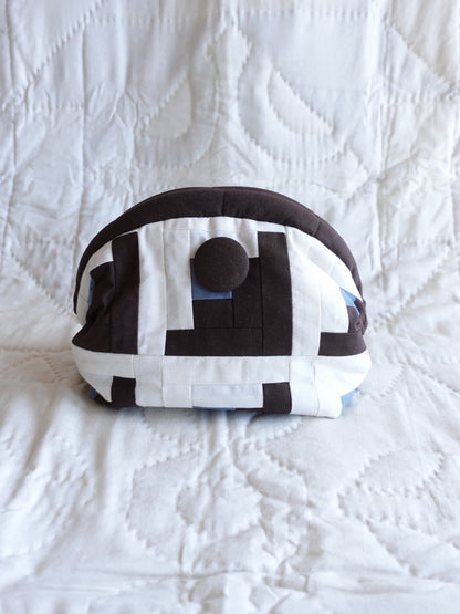 【HOUSE QUILT】 / NUUME BAG＜LOG CABIN＞　※受注生産アイテムとなります。