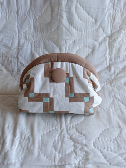 【HOUSE QUILT】 / NUUME BAG＜STEP BLOCK＞　※受注生産アイテムとなります。
