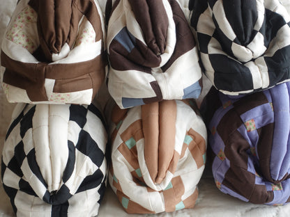 【HOUSE QUILT】 / NUUME BAG＜STEP BLOCK＞　※受注生産アイテムとなります。