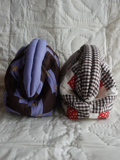 【HOUSE QUILT】 / NUUME BAG＜LOG CABIN＞　※受注生産アイテムとなります。