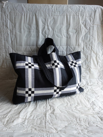 【HOUSE QUILT】 / BIG TOTE BAG＜SQUARE＞　※受注生産アイテムとなります。