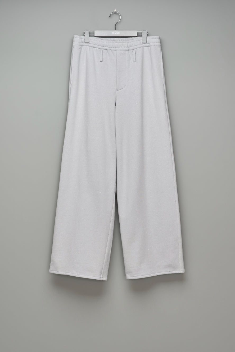 WIDE SWEAT PANTS /gray