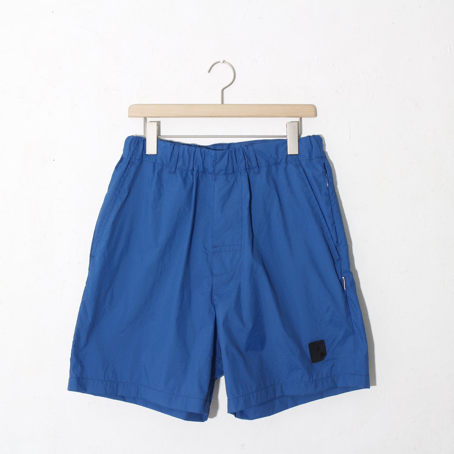 NYLON RIPSTOP SHORTS / blue navy