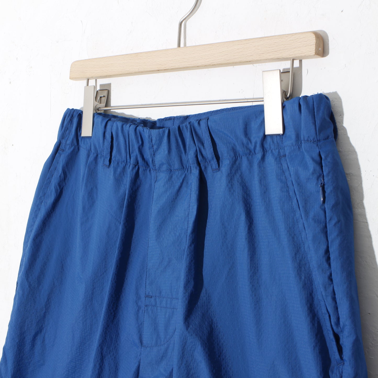 NYLON RIPSTOP SHORTS / blue navy