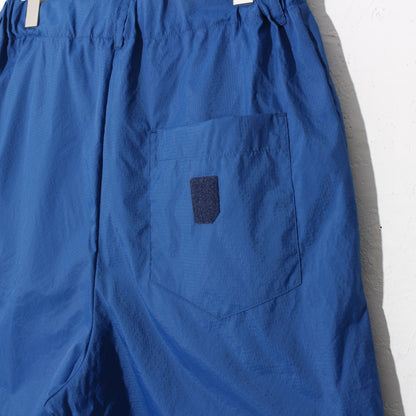 NYLON RIPSTOP SHORTS / blue navy