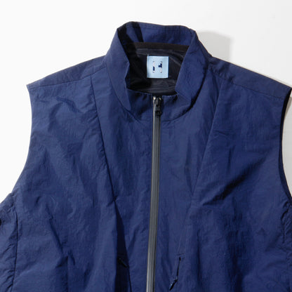 HIDESIGN / Air Flow Vest/ navy<br>※受注生産商品となります