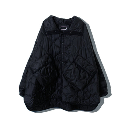 FUTON QUILT COAT / black