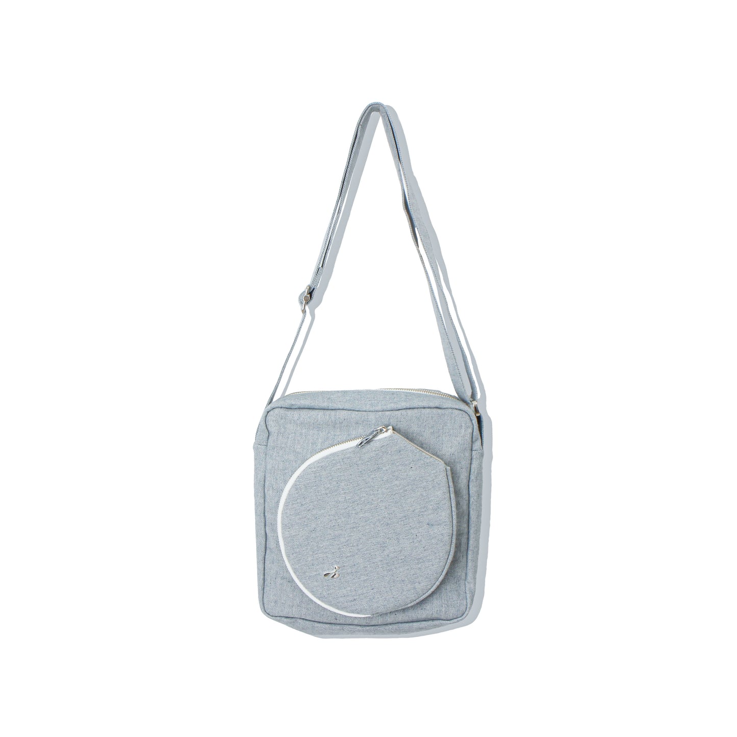 PING-PONG SQUARE BAG /sand blue