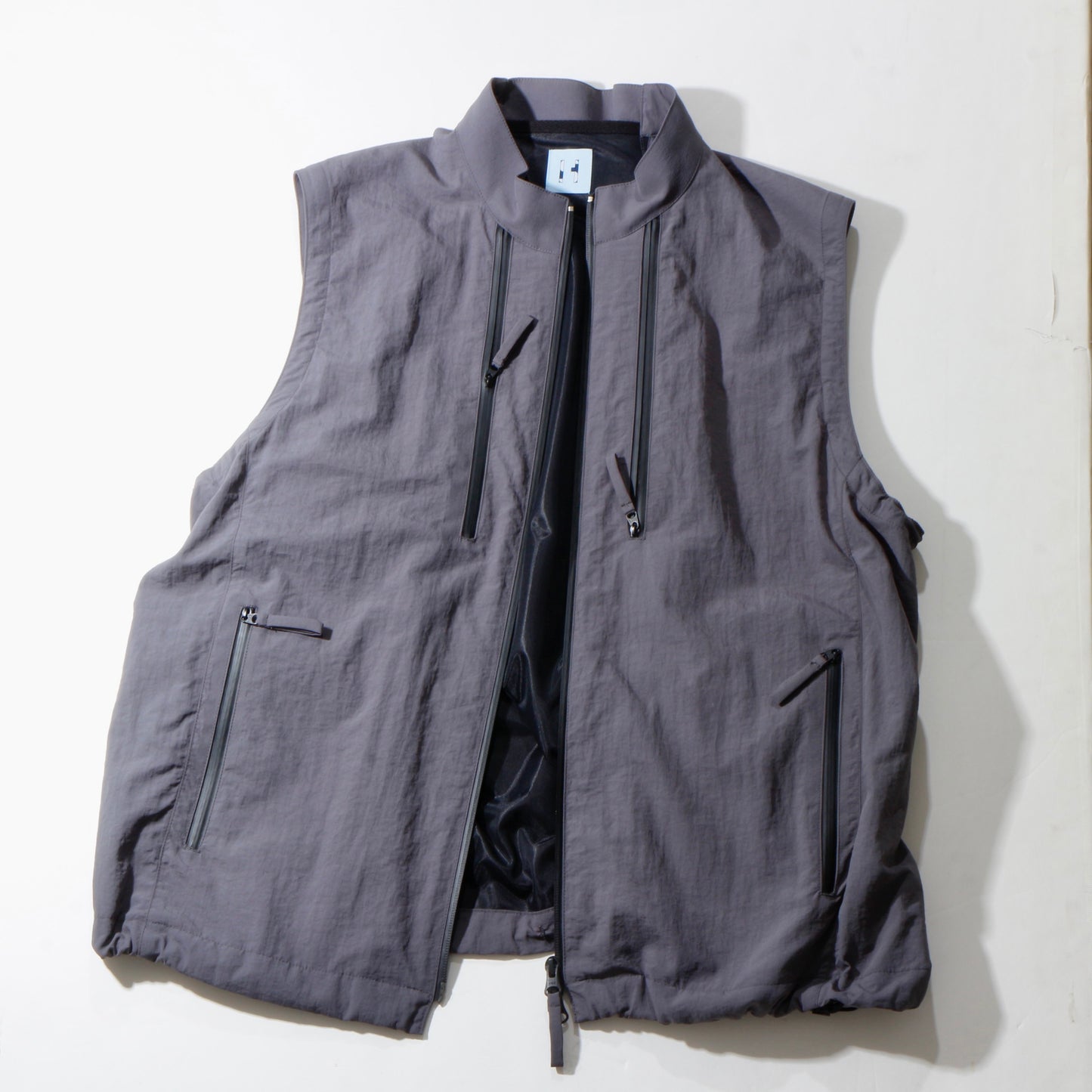 HIDESIGN / Air Flow Vest / gray<br>※受注生産商品となります