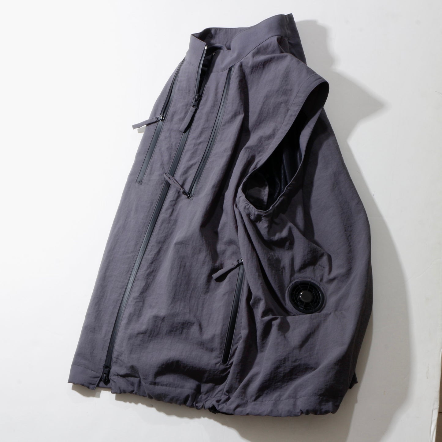 HIDESIGN / Air Flow Vest / gray<br>※受注生産商品となります