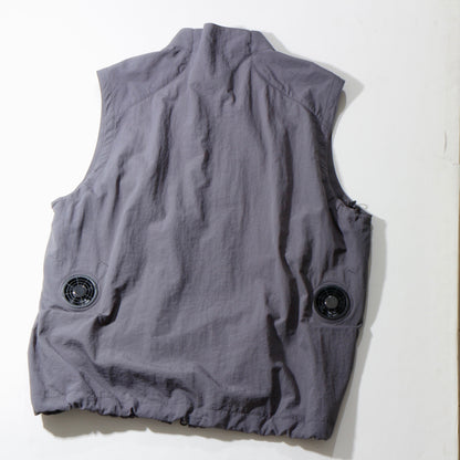 HIDESIGN / Air Flow Vest / gray<br>※受注生産商品となります