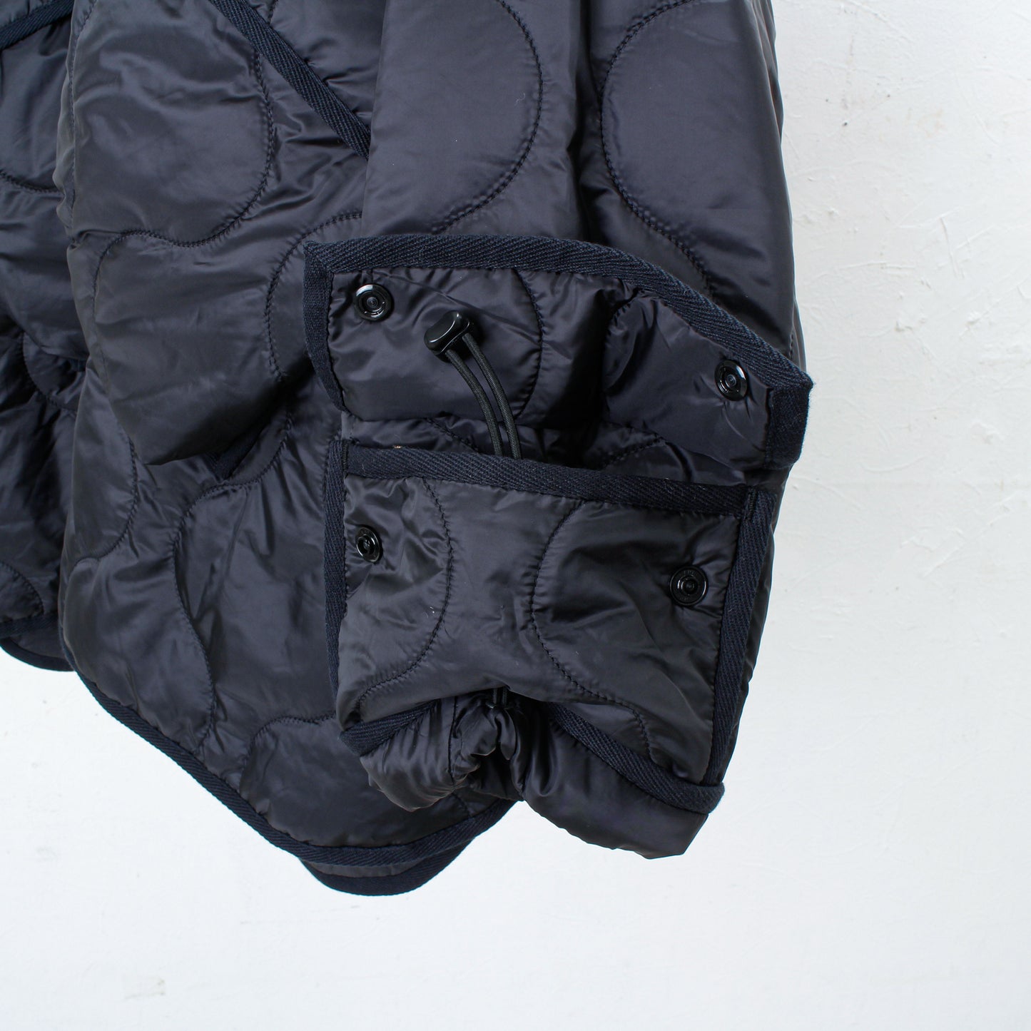 FUTON QUILT COAT / black