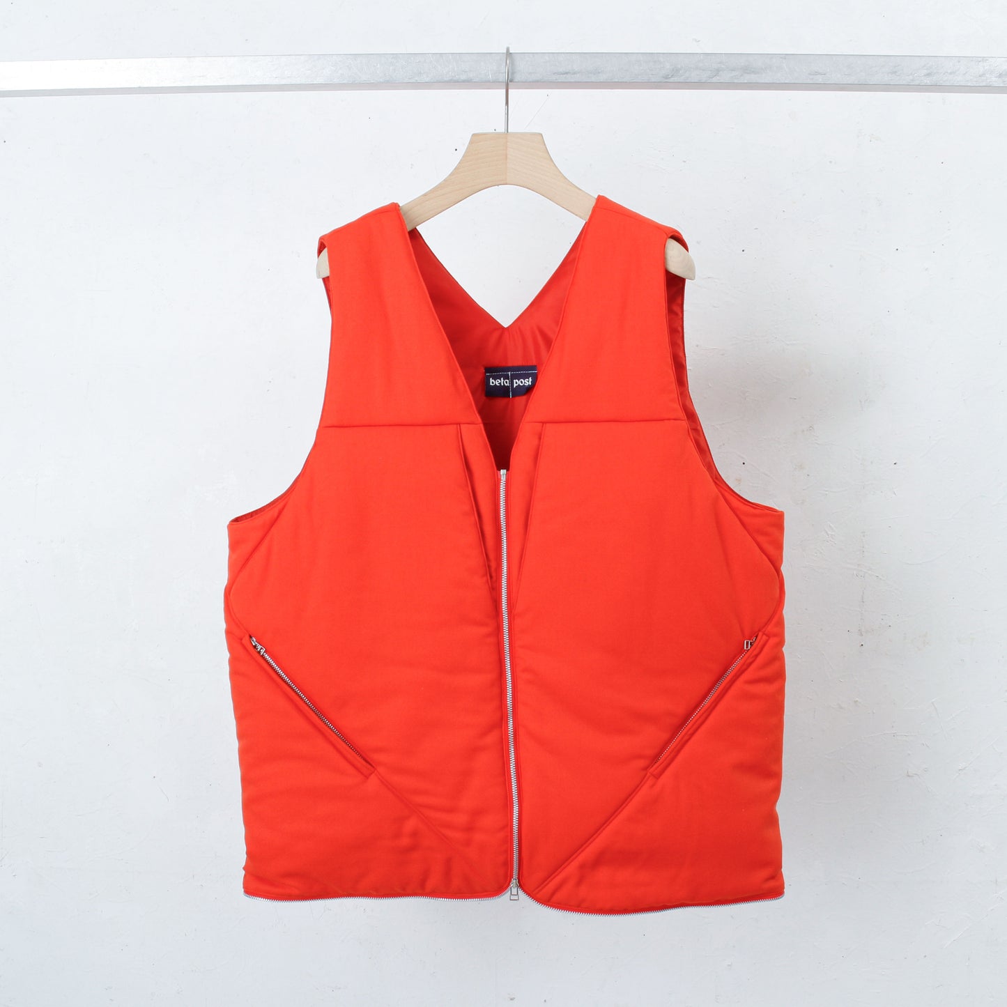 vestbag / orange / wool