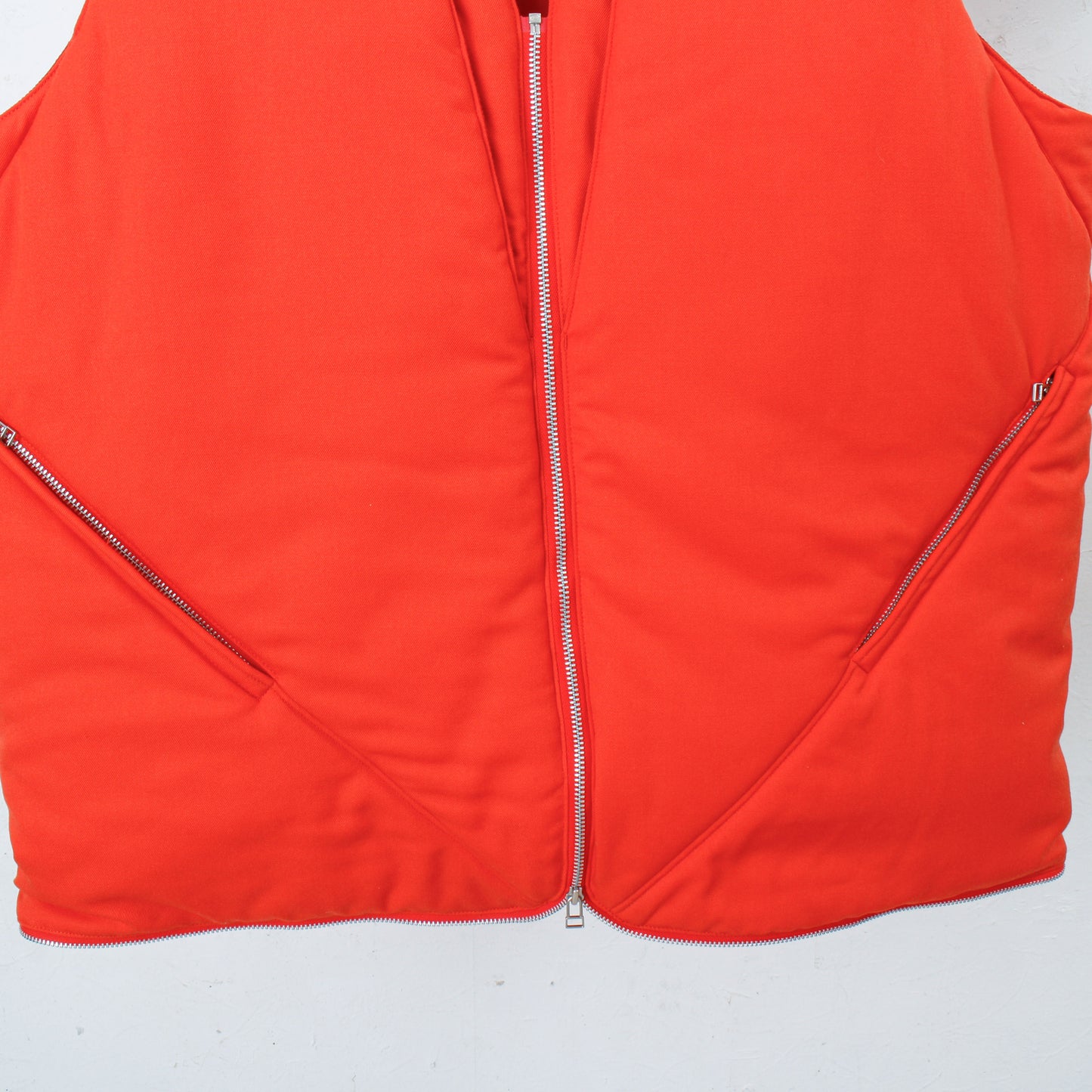 vestbag / orange / wool