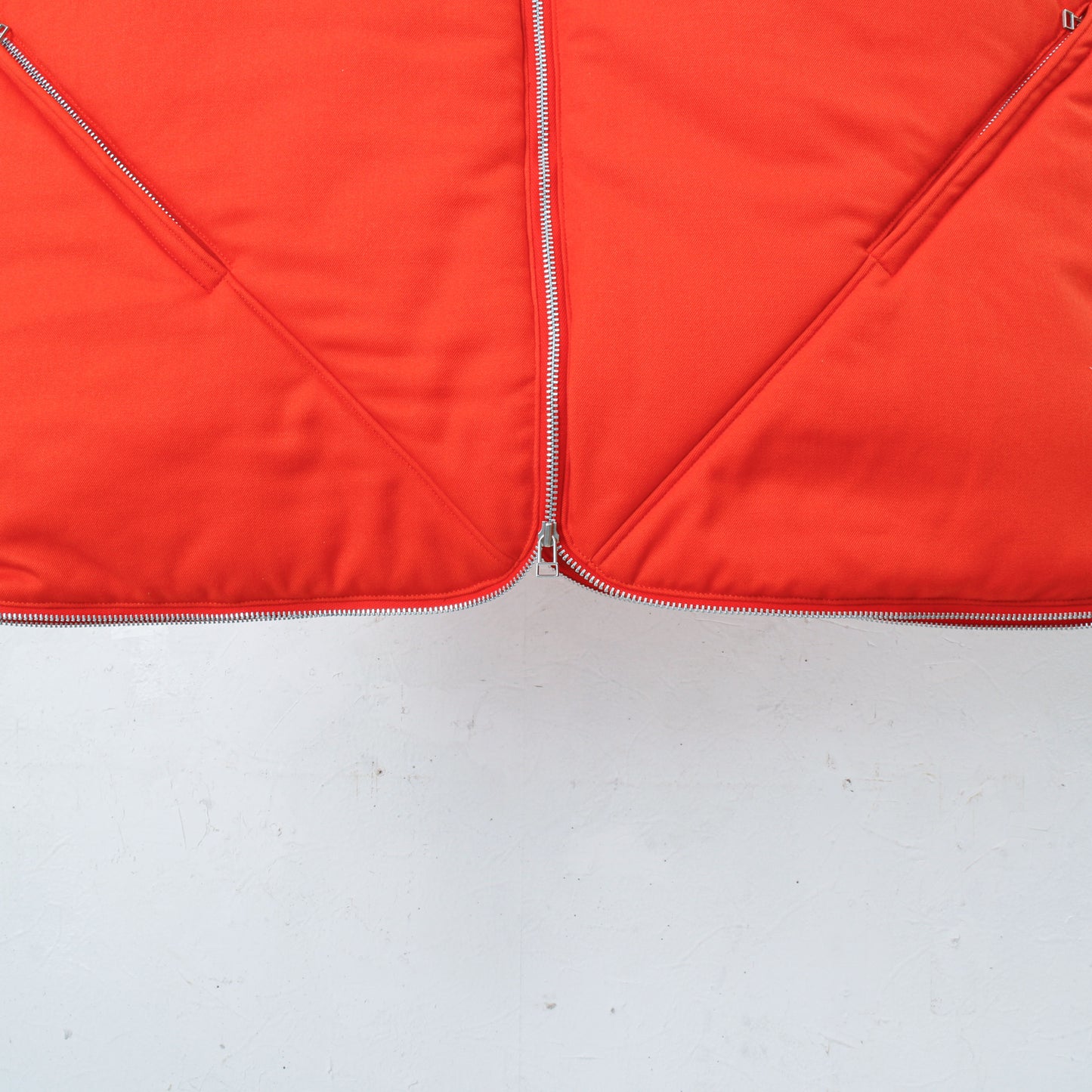 vestbag / orange / wool