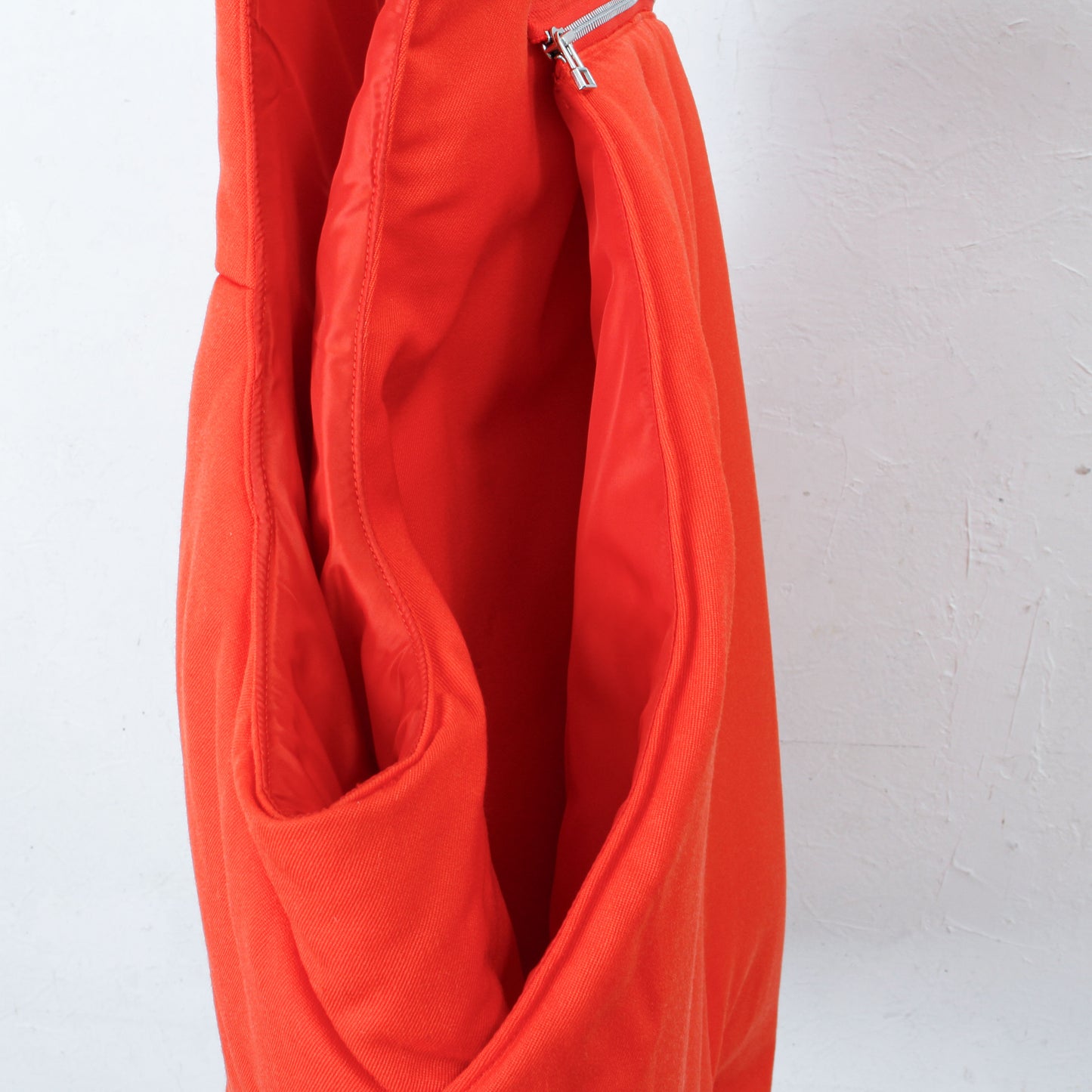 vestbag / orange / wool