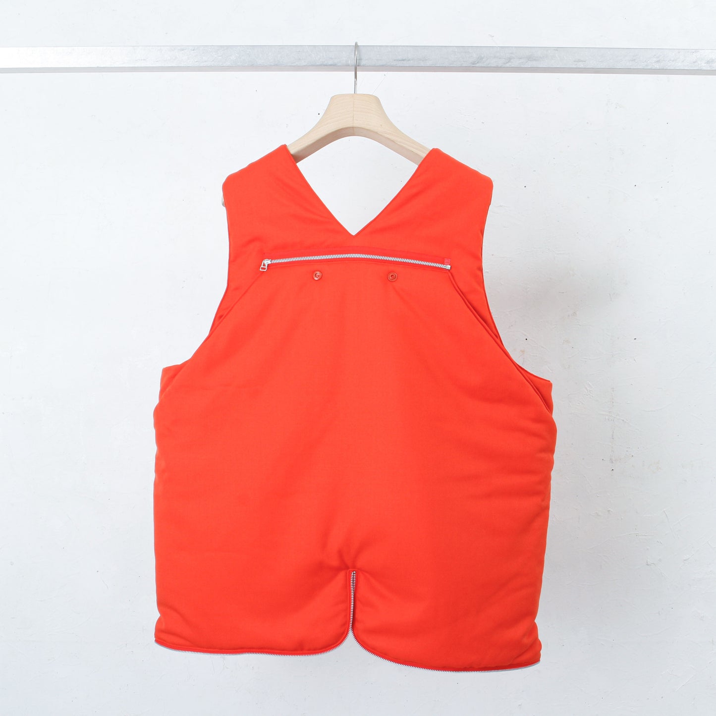 vestbag / orange / wool