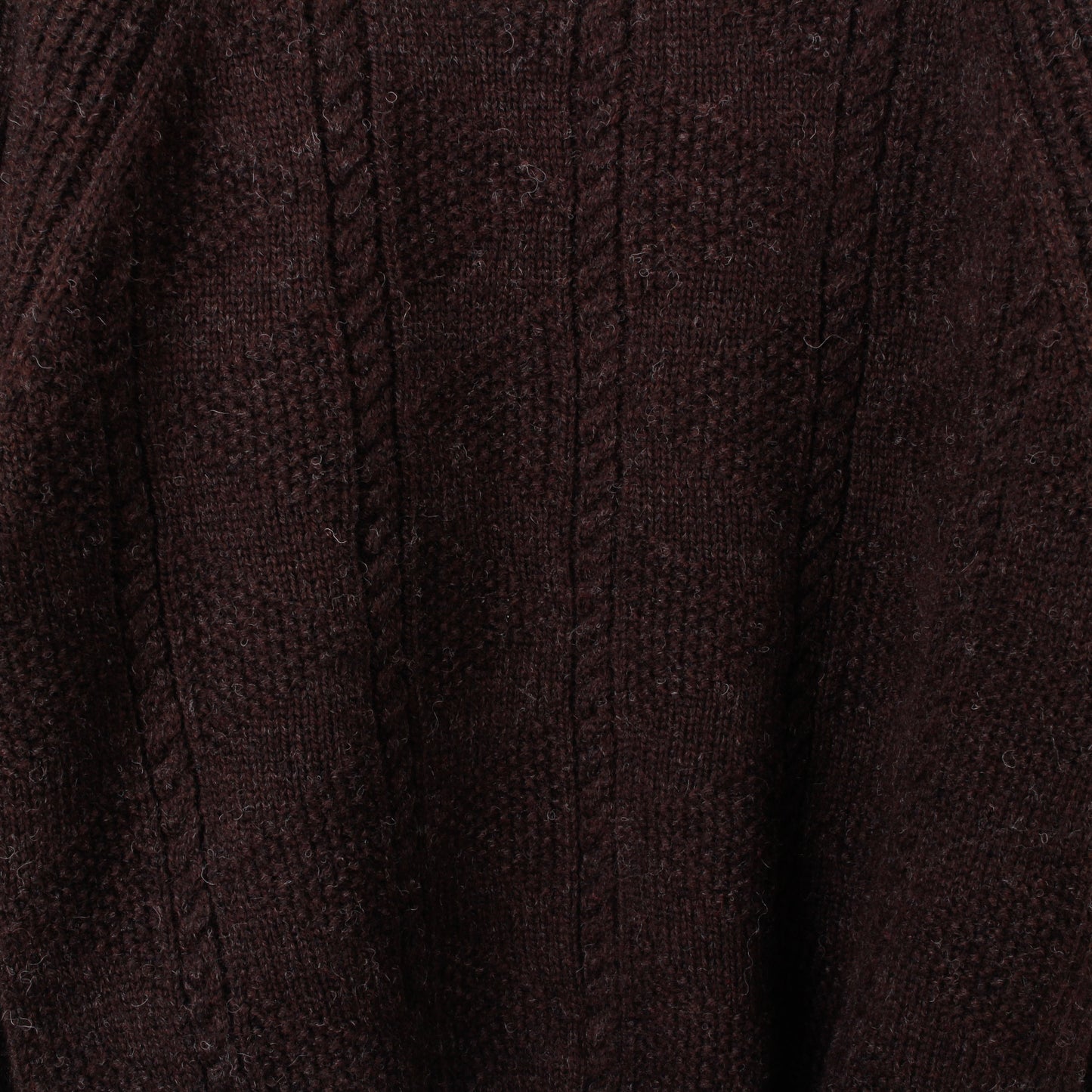 gansey knit  / brown