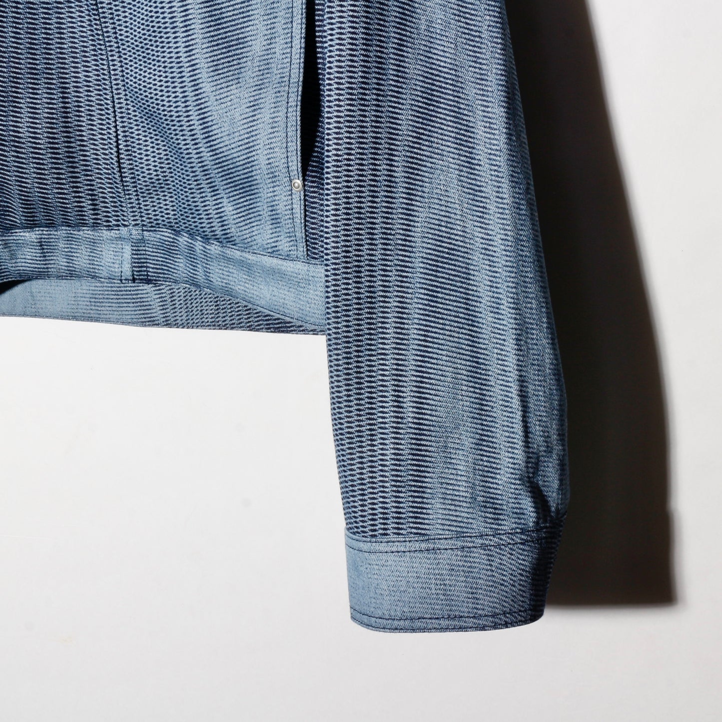 Mirage_ Bleach_Denim_Jacket / navy