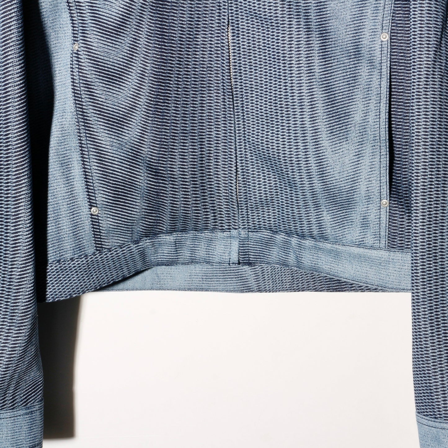Mirage_ Bleach_Denim_Jacket / navy