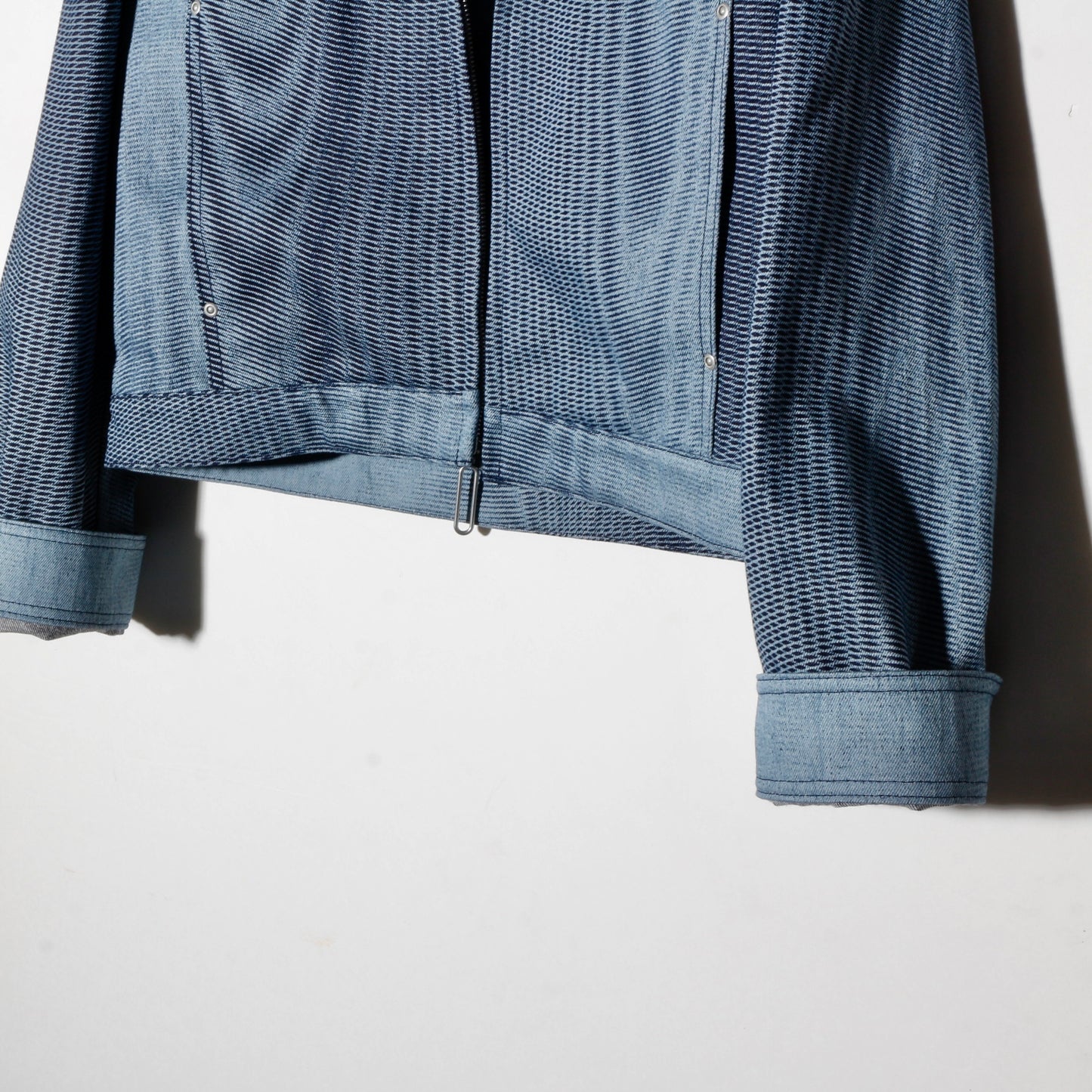 Mirage_ Bleach_Denim_Jacket / navy