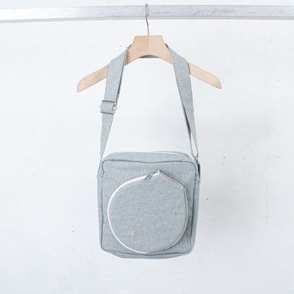 PING-PONG SQUARE BAG /sand blue