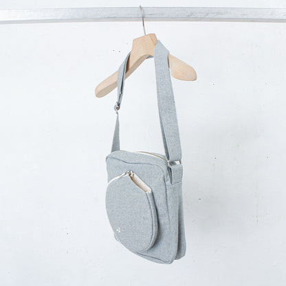 PING-PONG SQUARE BAG /sand blue