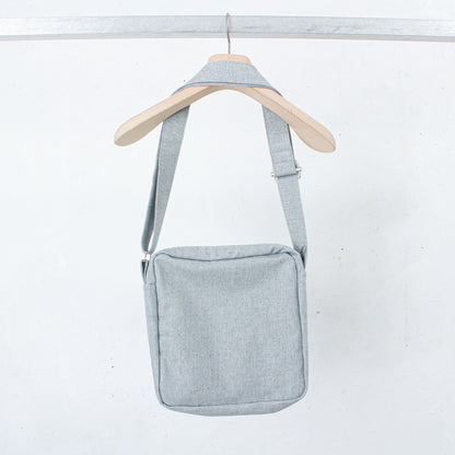 PING-PONG SQUARE BAG /sand blue