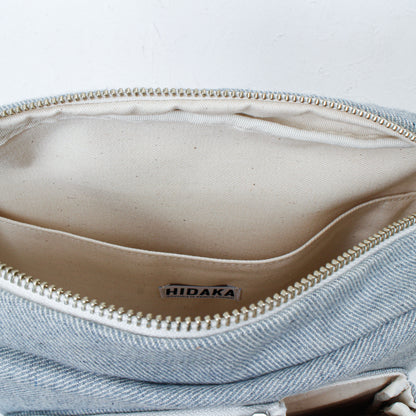 PING-PONG SQUARE BAG /sand blue