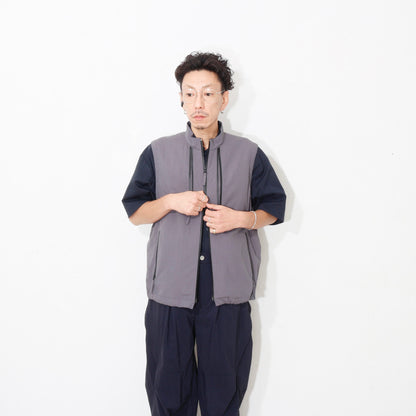 HIDESIGN / Air Flow Vest / gray<br>※受注生産商品となります
