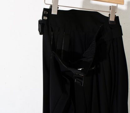 Hak_Pleats_pants / black