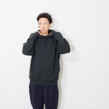 HIDESIGN / TEMP-TUNE Hoodie / green navy /<br>※受注生産商品となります