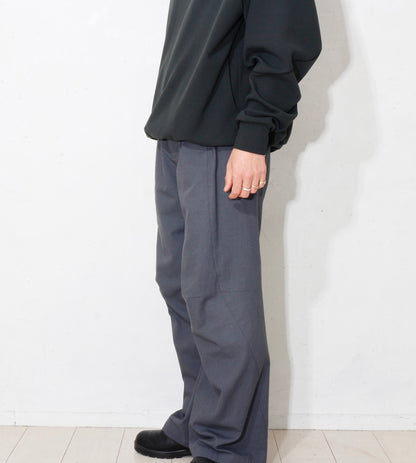 HIDESIGN / THE Constructor Pants / charcoal gray <br>※受注生産商品となります