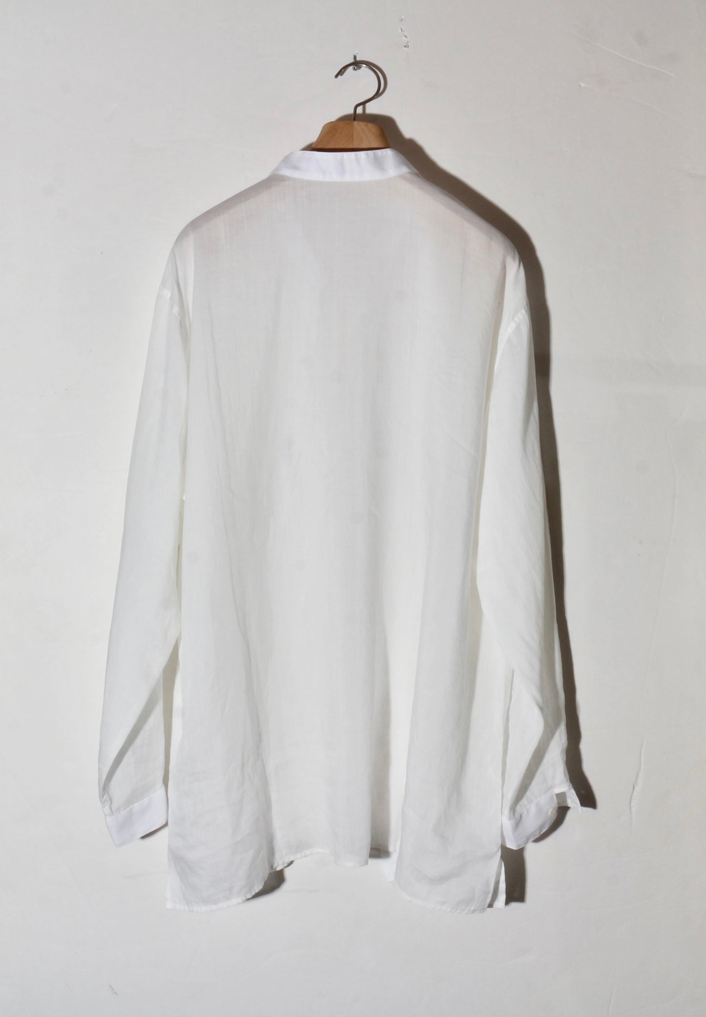 ラミーシルクシャツ /　白