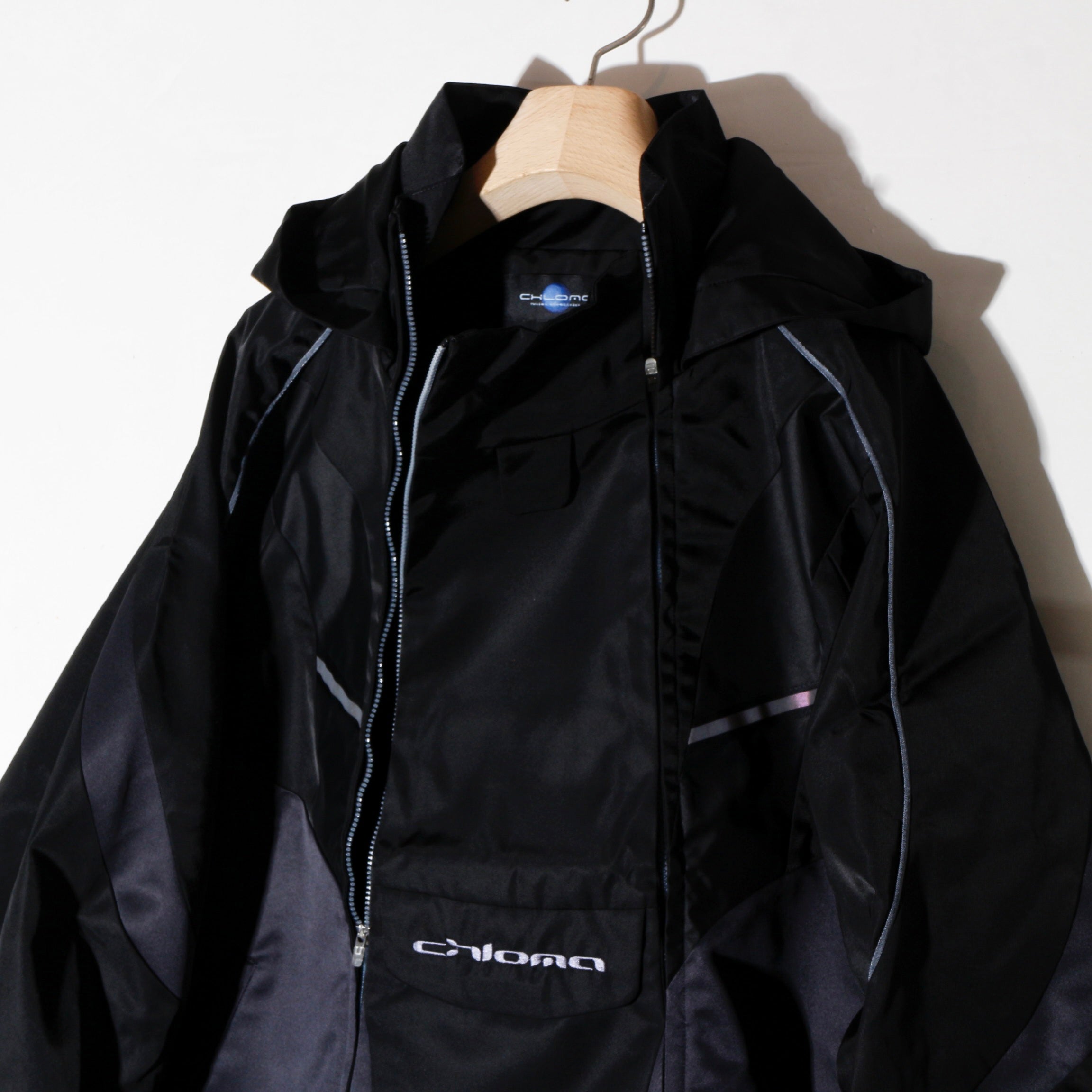 Y2K Anorak : division / cosmic black – MIKIRIHASSHIN OFFICIAL