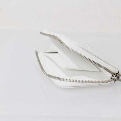 L字ジップ財布 /wh
