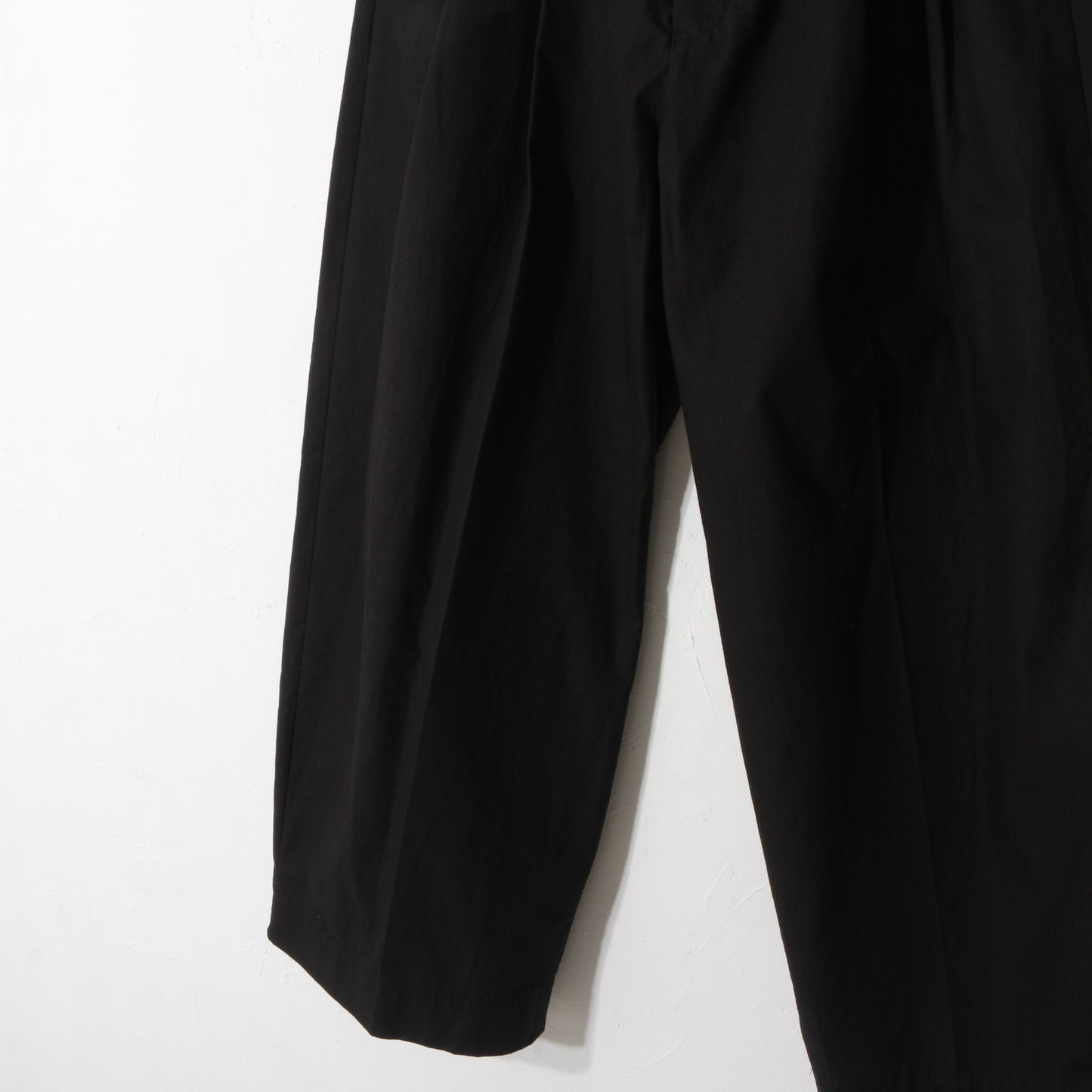 written by / slacks pants /bk