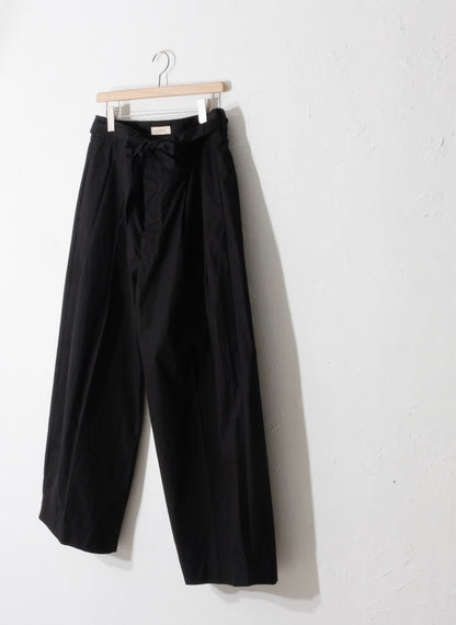 written by / slacks pants /bk
