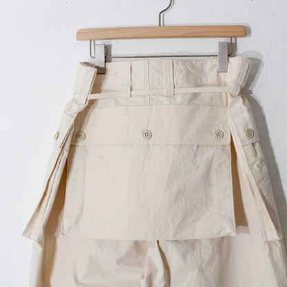 written by / multi pocket pants / natural