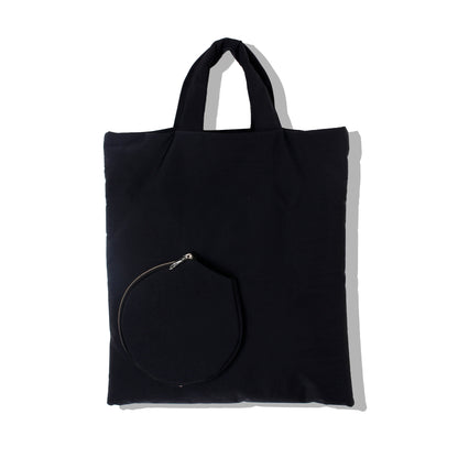 PING-PONG PADDED TOTE / black