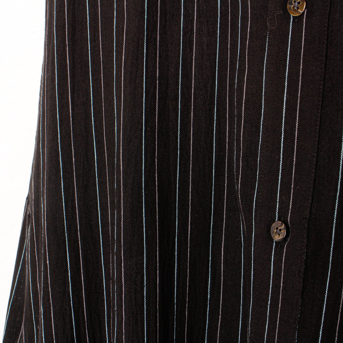 Pin-stripe KhadiCotton Long Shirt
