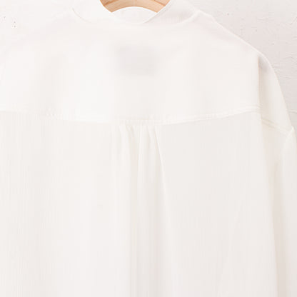 Alias Sheer Blouse / white