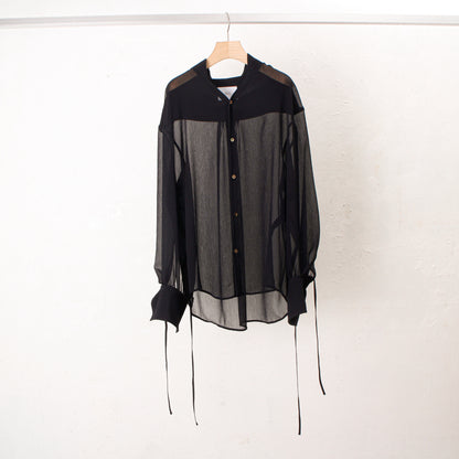 Alias Sheer Blouse / black