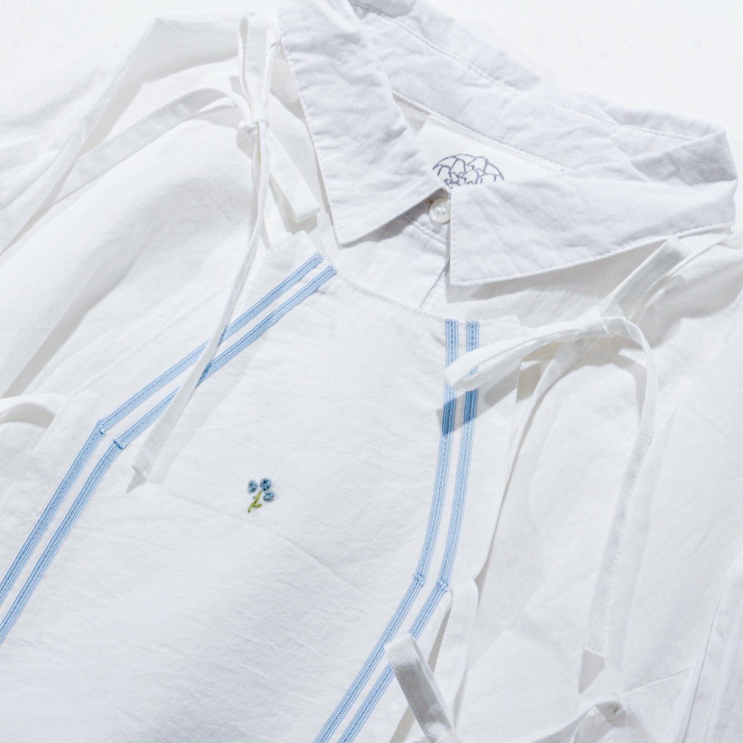 學蘭  /わすれなぐさパッチブラウス