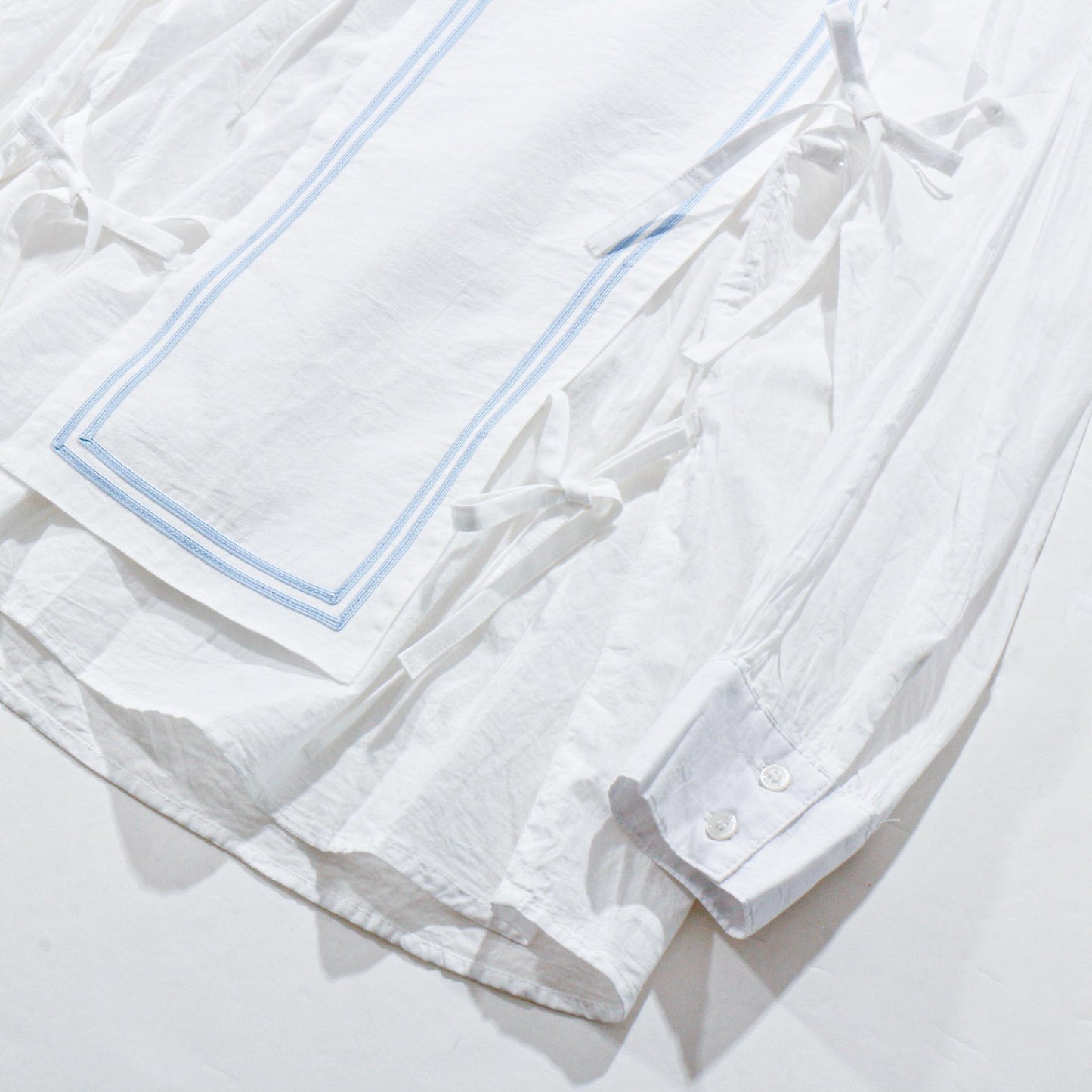 學蘭  /わすれなぐさパッチブラウス