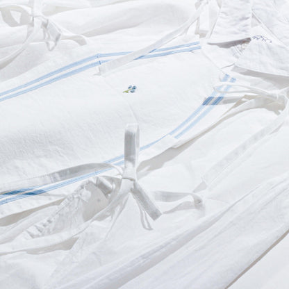 學蘭  /わすれなぐさパッチブラウス