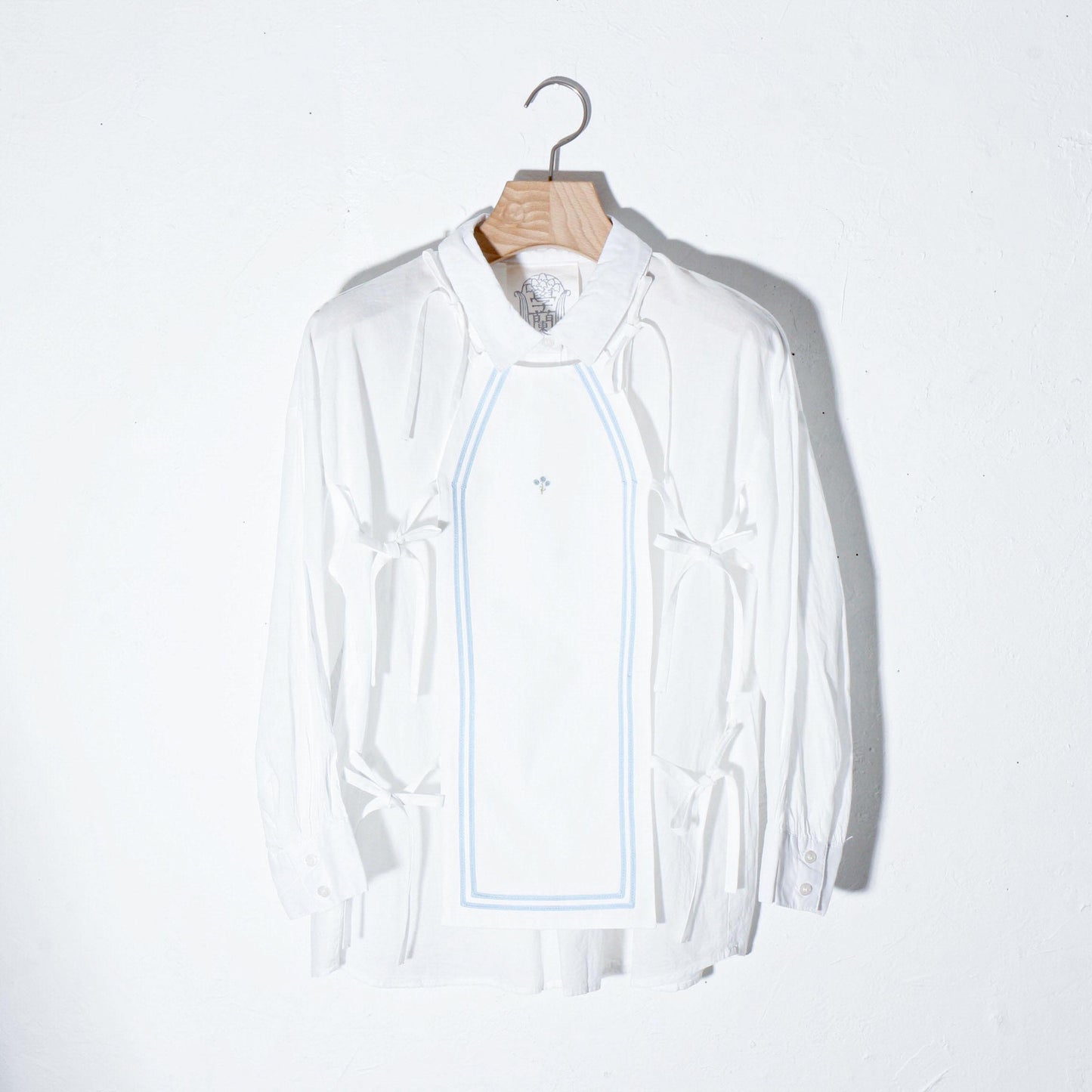 學蘭  /わすれなぐさパッチブラウス