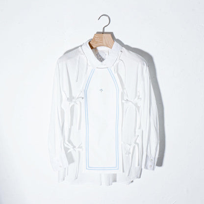 學蘭  /わすれなぐさパッチブラウス