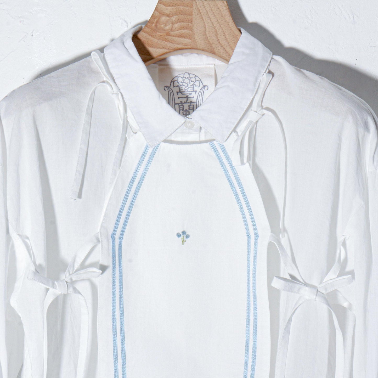 學蘭  /わすれなぐさパッチブラウス